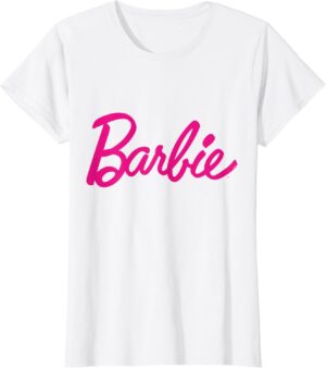 T-shirt Barbie avec logo Barbie en plusieurs couleurs