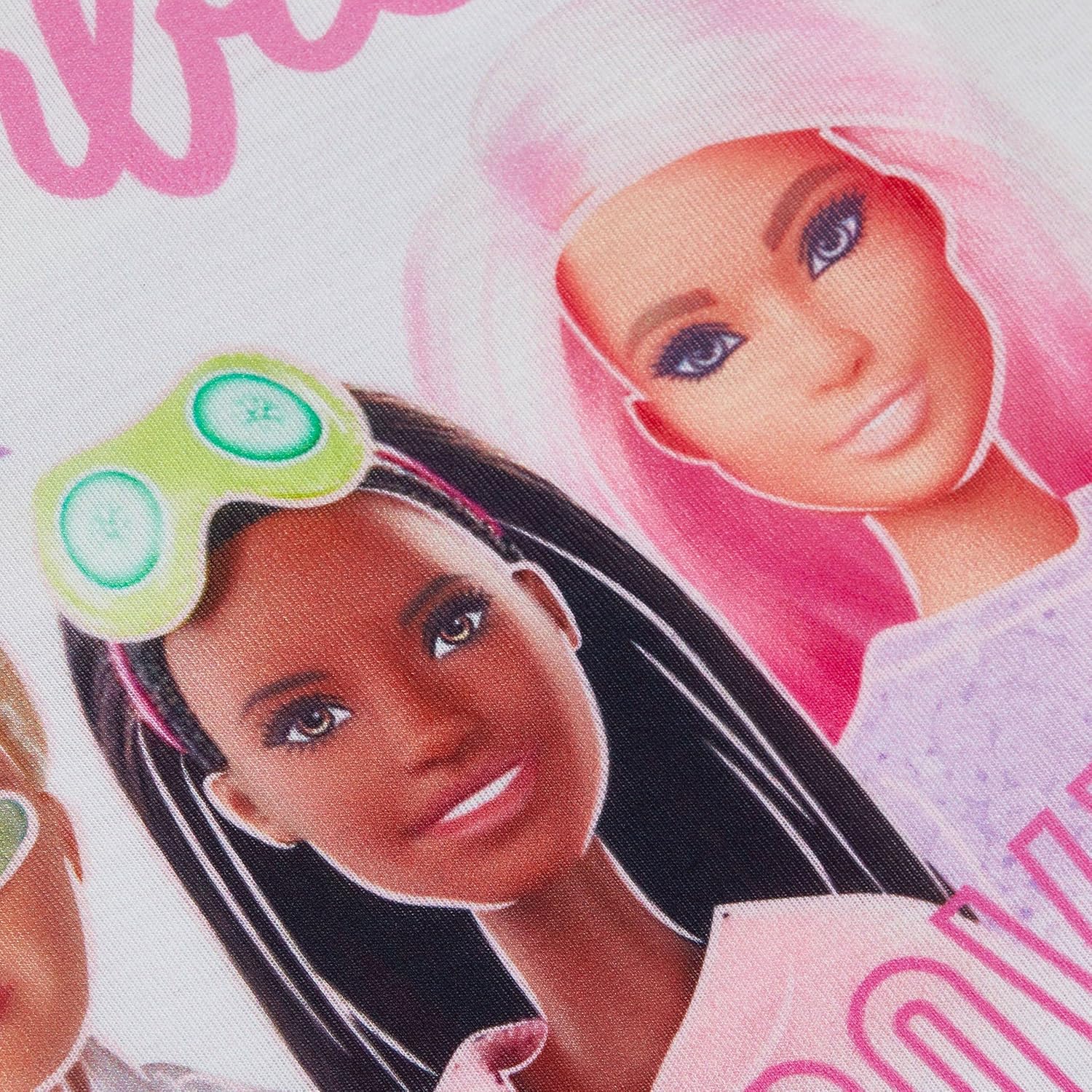 Pyjama Barbie fille rose et blanc Sleepover Squad – Image 3