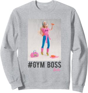 Sweat-shirt Barbie Gym Boss pour femme, 241 g