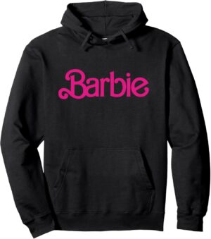Sweat à capuche Barbie logo années 1980, 241 g