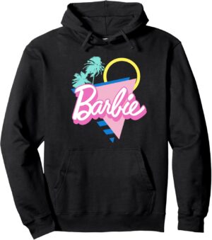 Sweat à capuche Barbie 241 g au logo rétro des années 90