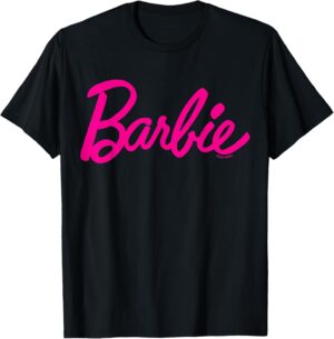 T-shirt oversize Barbie avec logo classique