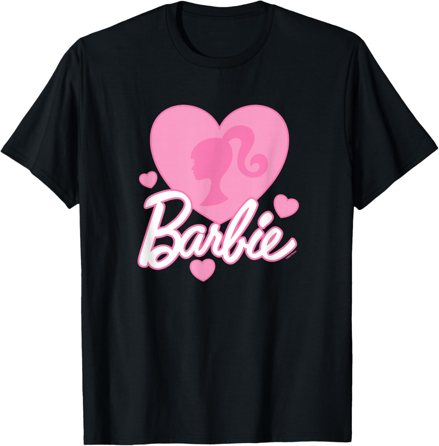 T-shirt Barbie Love Hearts, coloris au choix