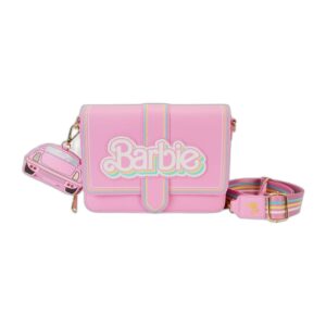 Sac bandoulière logo Barbie 65e anniversaire