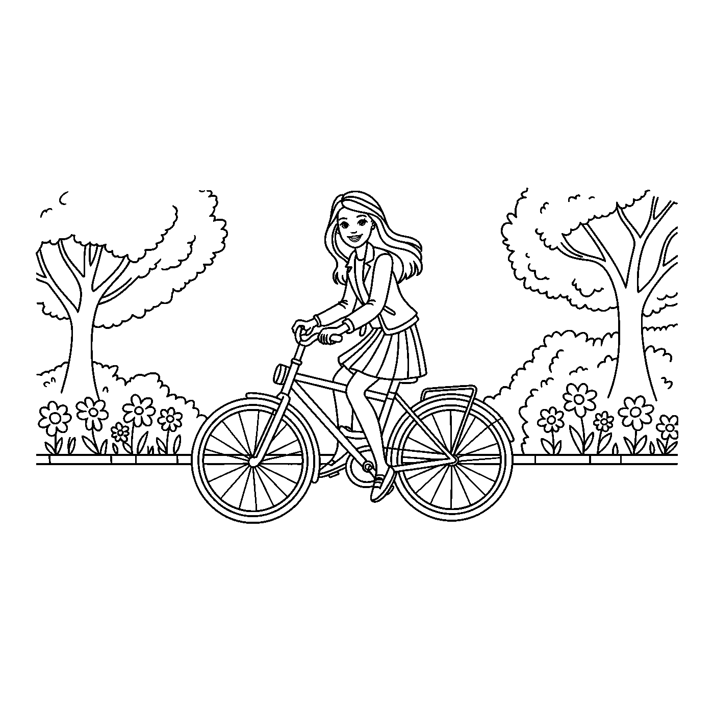 Coloriage Barbie gratuit à imprimer - Barbie dans son dressing Coloriage Barbie gratuit à imprimer : Barbie dans son dressing